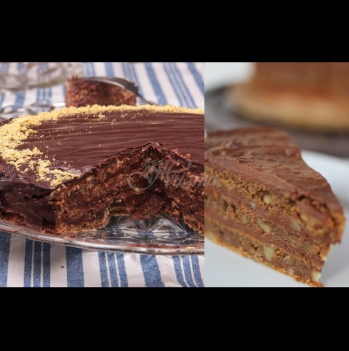 Любимата торта на всички българи - Торта Гараш от старите тефтери, 100% вкус без грам брашно и блатове: