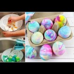 Яйца в гевгир - новата техника, която твори истински красоти. Лесно и ръцете остават чисти: