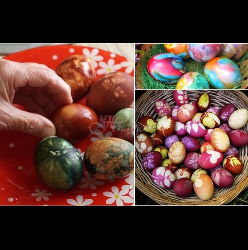 Баба знае най-добре: 3 железни бабини метода за боядисване на яйца. Лесно и красиво:
