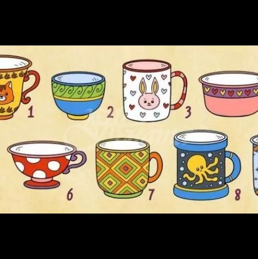В коя чашка бихте пили кафе 