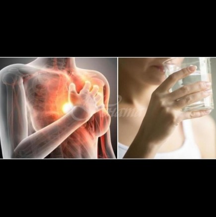Как да спрем настъпващ инфаркт с чаша вода - действа за по-малко от минута!
