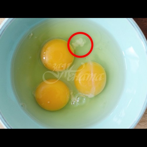 Виждали ли сте такава бяла слуз в суровото яйце? Ето какво представлява и колко е опасна: