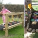 Супер идеи за детския кът в двора (Снимки):