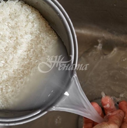 Стопяване на коремчето, почистване на кожата с японски метод с оризова вода