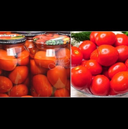 Всяка зима си хапваме пресни домати от буркани - като току-що набрани са! Супер лесно, без фризер и консерванти: