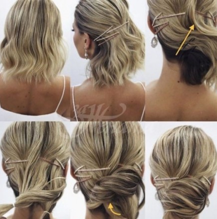 15 начина как да вържем къса коса и да изглежда изключително нежно и красиво това лято (снимки)
