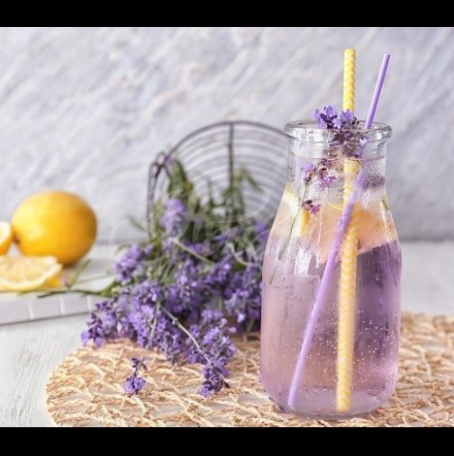 Лавандулова лимонада - фин вкус, невероятен цвят и ароматна свежест