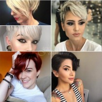 Къси прически с бретон: 16 стилни опции за дръзки дами