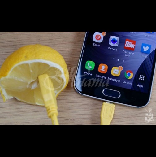 Ето как да заредите смартфона с лимон, когато нямате контакт под ръка! Вижте видеото, преди да цъкате скептично с език (Видео):