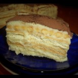 Пухена бисквитена тортичка с копринен крем - толкова сочна не сте я правили! 
