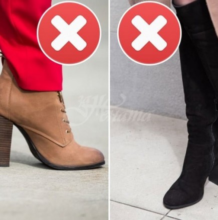 5 вида обувки, които носят само най- старомодните дами и определено трябва да изчезнат от гардероба ви (снимки)
