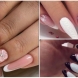 Зимен оригинален френски маникюр 