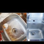 Лъжица брашно в мивката и лъщи като нова! Ето как да я почистиш до блясък без капка вода: