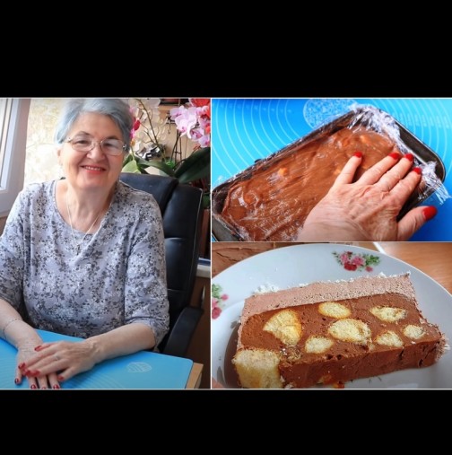 Бишкотената торта на баба за 15 минути - приготвена с любов, ометена с апетит и искаш още и още!