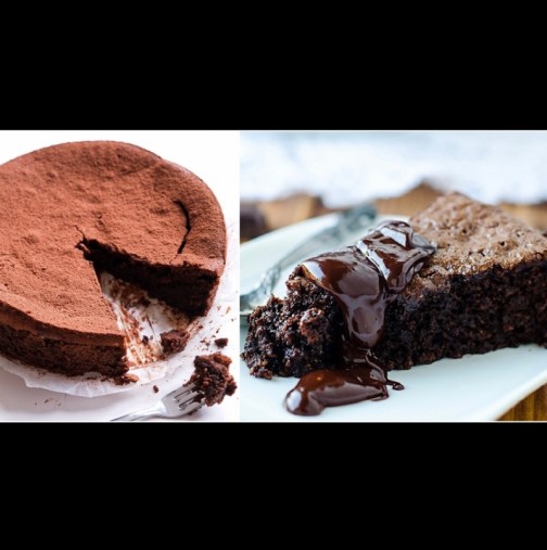 Торта Черната перла - 100% шоколадова, без грам брашно и нишесте! 