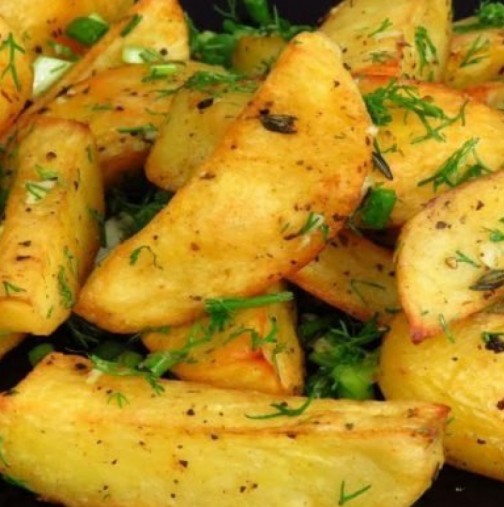 Гръцки картофки- толкова са вкусни, че забравяш за месото
