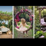Красиви идеи за райско кътче в градината (Снимки):