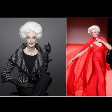 На 88 тя е най-красивият възрастен супермодел - но само я вижте на младини! (Снимки):