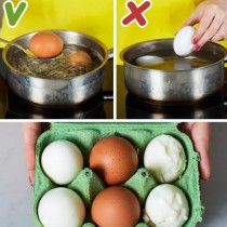 Всички го правим с варените яйца, за да се белят лесно, но има още по-хитър трик:
