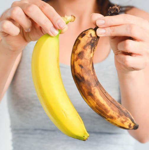 Какво означават кафявите петна по бананите и кой трябва да ги яде?