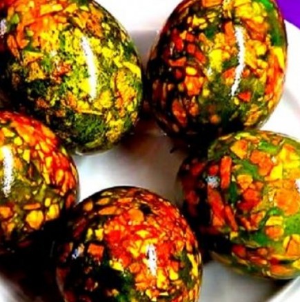 Нов начин за мраморни яйца за Великден
