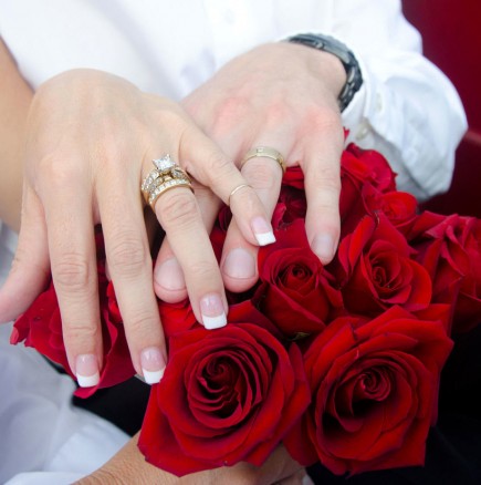 Защо венчалната халка се носи точно на четвъртия пръст?