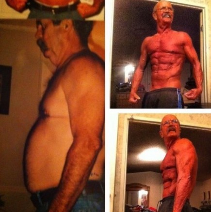 Удивителен 64-годишен мъж с мускули на младеж!