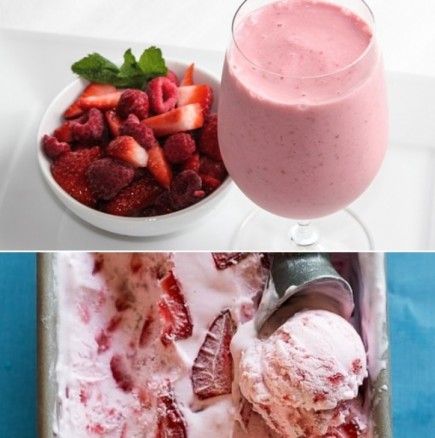 Кофичка плодово мляко и кофичка ягоди - рецептата за йогурт-сладолед, която ще правите цяло лято: