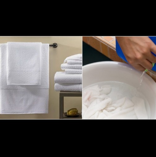 Ето как избелват кърпите в скъпите хотели, за да скърцат от чистота и белота: