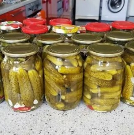 Хрупкави краставички за зимата-Студен метод: без оцет, без вряща вода, без захар