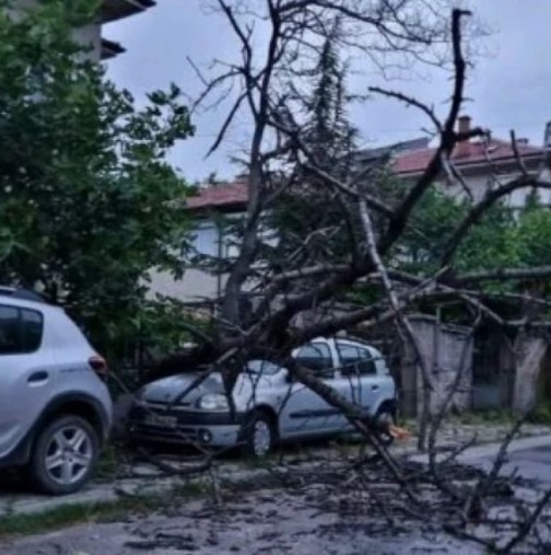 И утре ще има воден ад за 5 области с Оранжев код-Карта