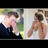 Булка разбра за изневерите на годеника си и му отмъсти пред всички на сватбата (Снимки):