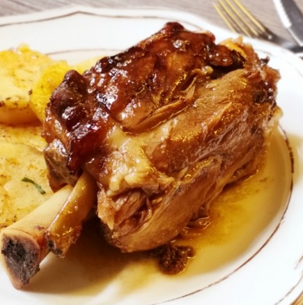 Свински джолан с мед изпечен в плик- тайната на крехкото месо се крие в марината