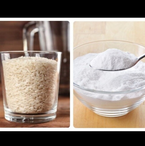 Ето какво ще стане ако смесиш ориз със сода и залееш с топла вода: