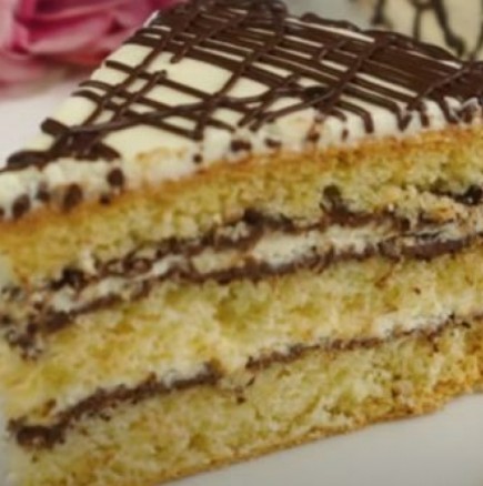 Блат и нежен крем-Безподобна торта Нежност ми легна на сърцето-Видео
