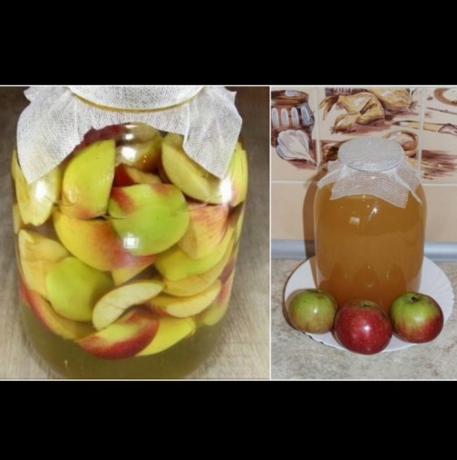 Домашен ябълков оцет с мед - еликсир на дълголетието, враг на килограмите: