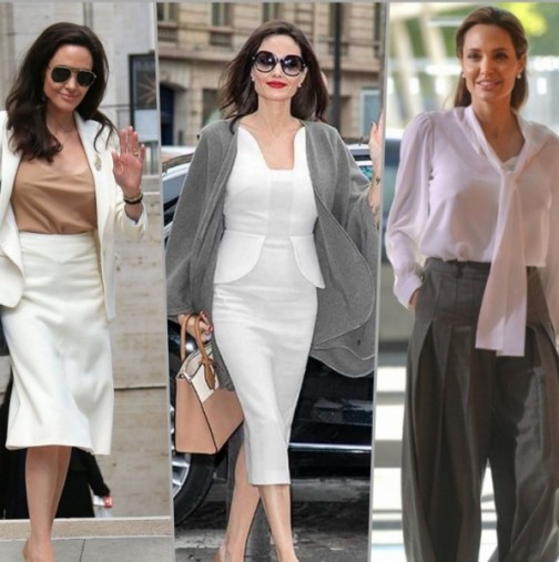 Ежедневният стил на Анджелина Джоли (Снимки):