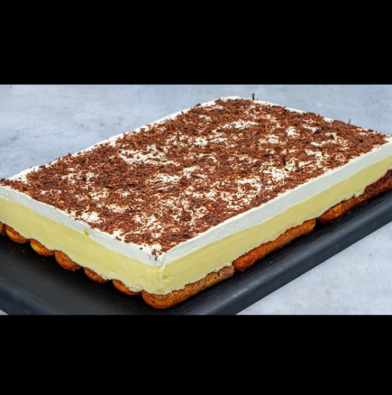 Кралят на десертите без печене: Бишкотена торта с райски крем за 15 минути! По-вкусна от в сладкарницата: