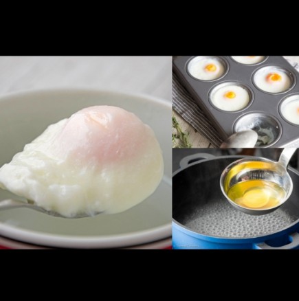 Тайната на перфектните забулени яйца - жълтъкът остава цял, имат съвършена форма! Като от ресторанта:
