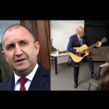 Румен Радев поля победата на изборите с китара в ръка - вижте как свири и пее! (КУЛТОВО ВИДЕО):