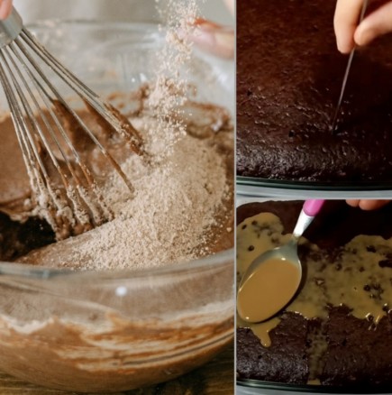 Простичка Кадифена торта с кафе: Всичко по 7 лъжици и после само сиропираш и украсяваш!