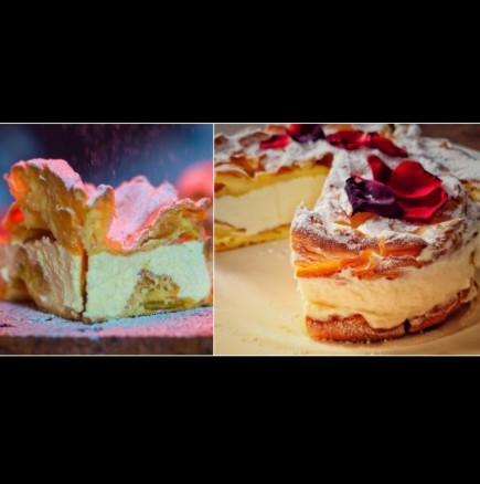 Ето защо по света обожават торта Карпатка - еклерово тесто и перфектният пухкав крем! Истински шедьовър на десертите: