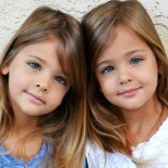 Ава Мари и Леа Роуз - най-красивите близначки днес (Снимки):