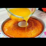 БРАЗИЛСКА ТОРТА: бъркаш, изливаш, печеш и заливаш с портокалов сироп! Екзотичен аромат и уникален вкус: