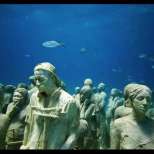 Подводният музей в Канкун - снимки