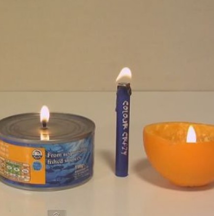 Ето от какво можете да си направите свещ, ако спешно ви потрябва и нямате подръка
