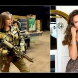 Коя е фаталната красавица, която влезе в украинската армия? Мис Украйна грабна автомат, обръща се към Путин (Снимки):