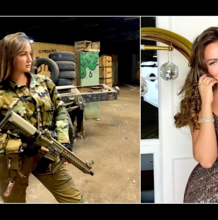 Коя е фаталната красавица, която влезе в украинската армия? Мис Украйна грабна автомат, обръща се към Путин (Снимки):