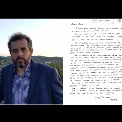 Журналист с Алцхаймер, написа разтърсващо писмо до жена си: "Пиша ти докато спиш, защото утре..."