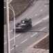 Руски танк премаза цивилен автомобил: